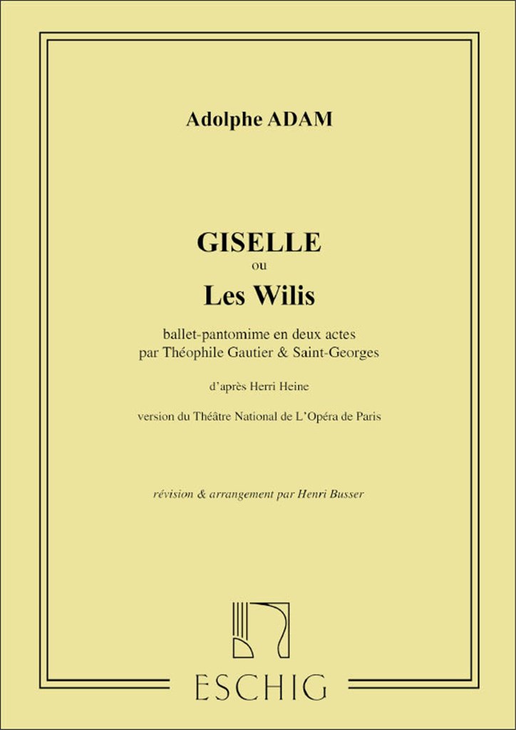 Giselle Ballet Piano (Busser)